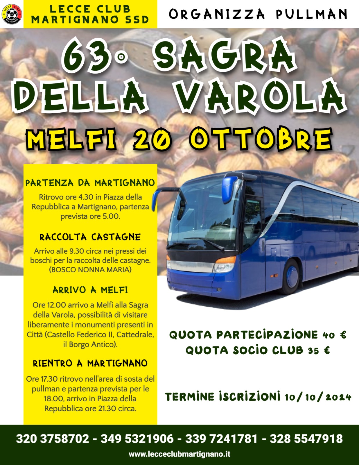 Pullman Sagra della Varola